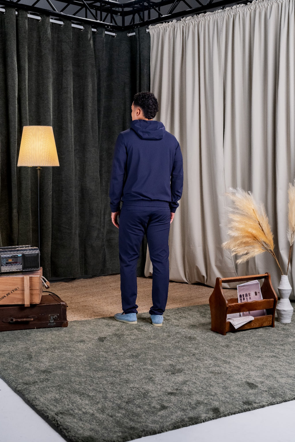 REFLECTION TECH TRACKSUIT - NAVY